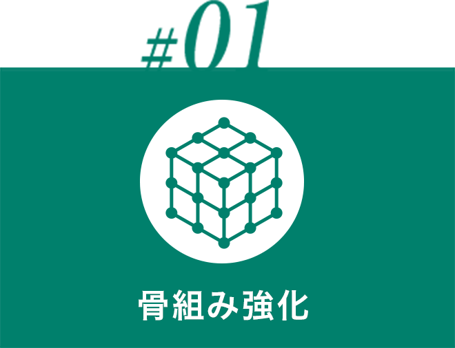 骨組み強化